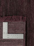 
    Handloom fringes - Dark purple - 140 x 200 cm
  