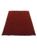 
    Handloom fringes - Dark red - 80 x 120 cm
  