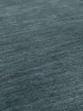 
    Handloom fringes - Dark teal - 100 x 160 cm
  