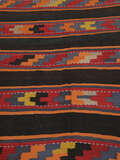 
    Afghan Vintage Kilim - Black - 134 x 352 cm
  