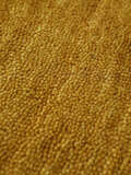 
    Handloom fringes - Mustard yellow - 200 x 300 cm
  