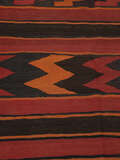 
    Afghan Vintage Kilim - Dark red - 136 x 302 cm
  
