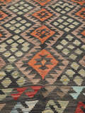 
    Kilim Afghan Old style - Black - 196 x 293 cm
  