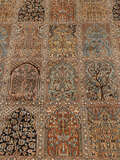 
    Kashmir pure silk - Brown - 156 x 219 cm
  