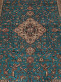 
    Kashmir pure silk - Brown - 156 x 217 cm
  