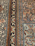 
    Kashmir pure silk - Brown - 244 x 315 cm
  