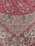 
    Kashmir pure silk - Dark red - 184 x 281 cm
  