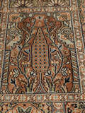 
    Kashmir pure silk - Brown - 82 x 128 cm
  