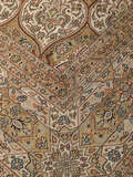 
    Kashmir pure silk - Brown - 276 x 368 cm
  