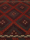
    Afghan Vintage Kilim - Black - 257 x 298 cm
  