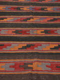 
    Afghan Vintage Kilim - Dark red - 165 x 343 cm
  