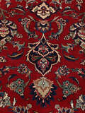 
    Keshan Fine - Dark red - 334 x 462 cm
  