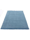 
    Handloom fringes - Light blue - 140 x 200 cm
  