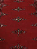 
    Pakistan Bokhara 3ply - Dark red - 78 x 379 cm
  