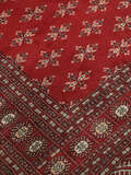 
    Pakistan Bokhara 3ply - Dark red - 281 x 368 cm
  