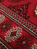 
    Turkaman - Dark red - 80 x 207 cm
  