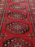 
    Pakistan Bokhara 3ply - Dark red - 76 x 280 cm
  