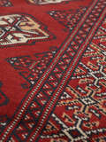 
    Turkaman - Dark red - 62 x 92 cm
  