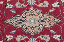 
    Isfahan silk warp - Dark red - 70 x 107 cm
  
