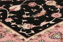 
    Tabriz 50 Raj with silk - Black - 100 x 147 cm
  