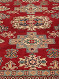 
    Kazak Fine - Dark red - 248 x 303 cm
  