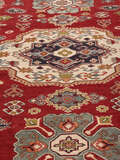 
    Kazak Fine - Dark red - 249 x 296 cm
  