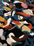
    North Sea Microplastics - Black / Multicolor - 200 x 300 cm
  