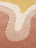 
    Pop retro - Yellow / Terracotta - 160 x 230 cm
  