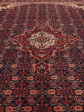 
    Hamadan Shahrbaf - Dark red - 199 x 312 cm
  