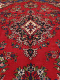 
    Hamadan Shahrbaf - Dark red - 193 x 288 cm
  