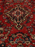 
    Hamadan Shahrbaf - Dark red - 209 x 299 cm
  
