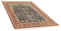 
    Isfahan silk warp - Brown - 115 x 183 cm
  