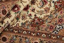 
    Isfahan silk warp - Brown - 108 x 150 cm
  