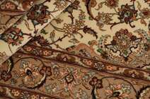 
    Isfahan silk warp - Brown - 111 x 169 cm
  