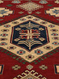 
    Kazak Fine - Dark red - 157 x 208 cm
  