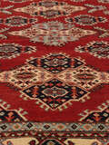 
    Kazak Fine - Dark red - 149 x 198 cm
  