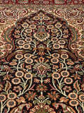 
    Kashmir pure silk 24 / 24 Quality - Brown - 62 x 97 cm
  