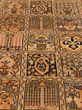 
    Kashmir pure silk 24 / 24 Quality - Brown - 63 x 91 cm
  