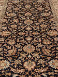 
    Kashmir pure silk - Brown - 82 x 302 cm
  