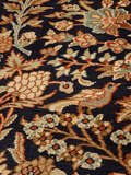 
    Kashmir pure silk 24 / 24 Quality - Brown - 125 x 183 cm
  