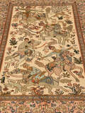 
    Kashmir pure silk 24 / 24 Quality - Brown - 79 x 126 cm
  