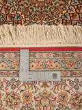 
    Kashmir pure silk 24 / 24 Quality - Brown - 128 x 187 cm
  