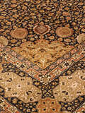 
    Kashmir pure silk 24 / 24 Quality - Brown - 156 x 213 cm
  