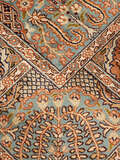 
    Kashmir pure silk - Brown - 154 x 210 cm
  