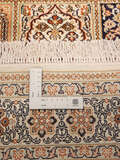 
    Kashmir pure silk - Brown - 125 x 182 cm
  