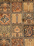 
    Kashmir pure silk - Brown - 246 x 333 cm
  