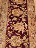 
    Qum silk signed: Mohammadi - Orange - 130 x 205 cm
  