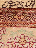 
    Qum silk signed: Qum Motevasel - Brown - 123 x 197 cm
  