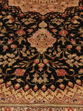
    Qum silk signed: Qum Javadi - Brown - 99 x 147 cm
  