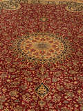 
    Qum silk signed: Razavi - Brown - 125 x 203 cm
  